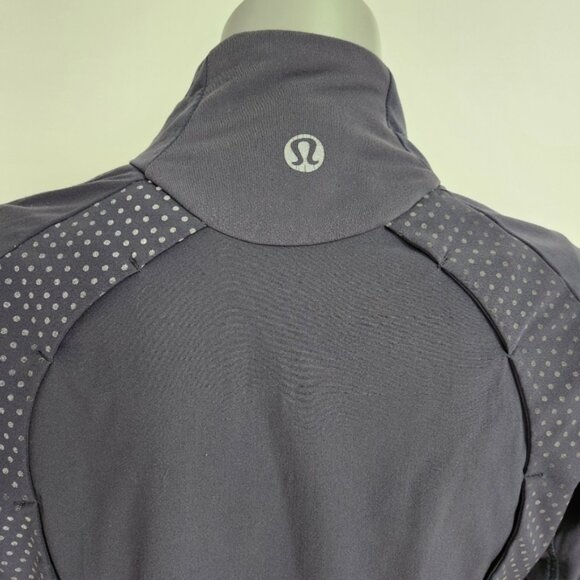 Lululemon Black Fitted Athletic Jacket Size M - Picture 6 of 14